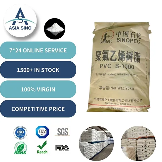 Sinopec S-1000 PVC resin supplied through Asia Sino
