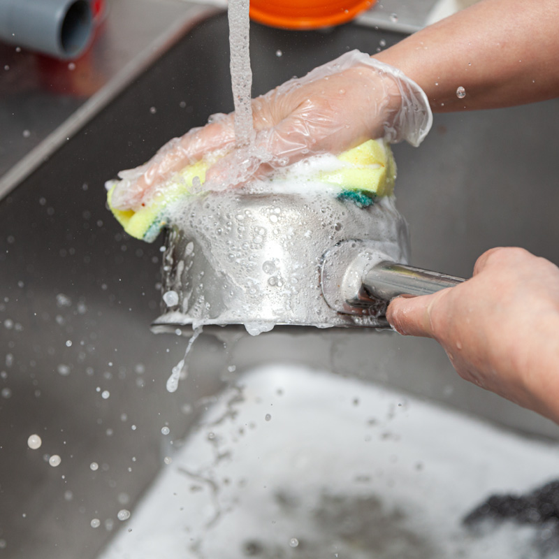 Industrial cleaning application